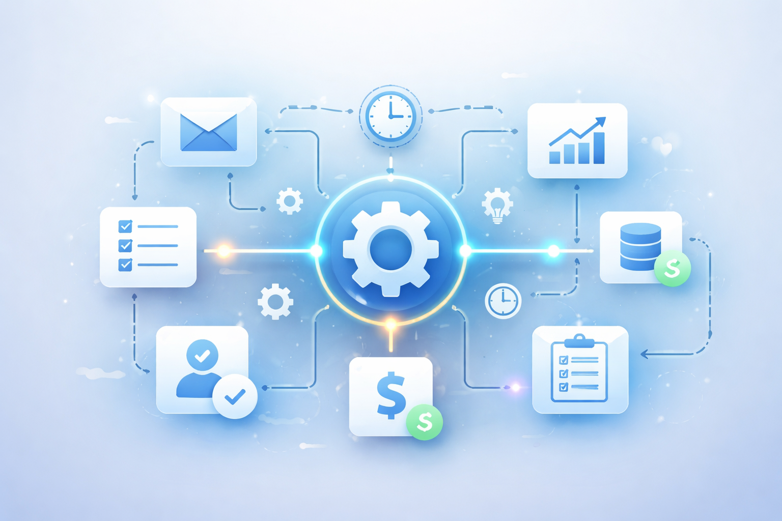 Business automation journey roadmap showing progression from beginner to advanced